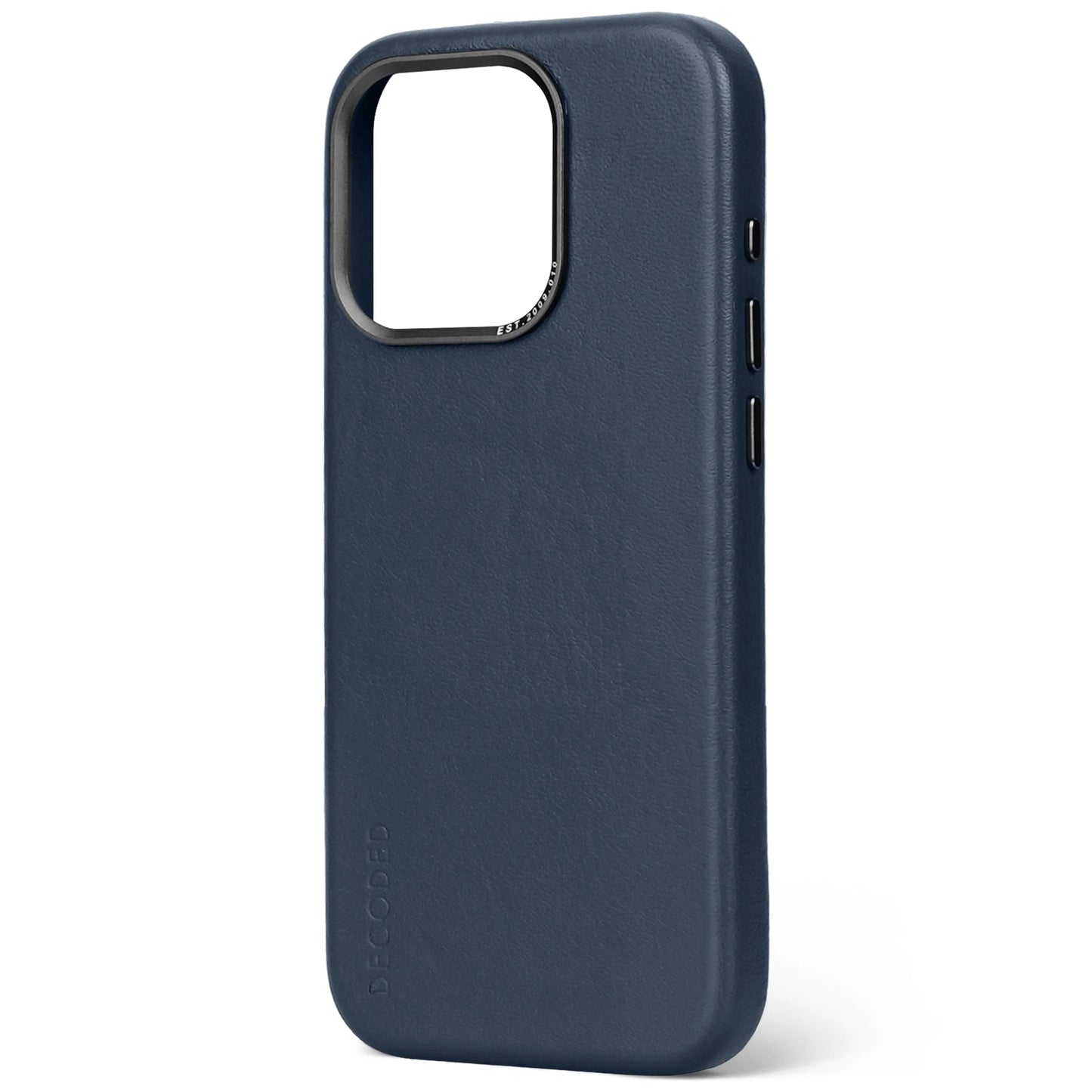 iPhone Leather Case - Navy Blue