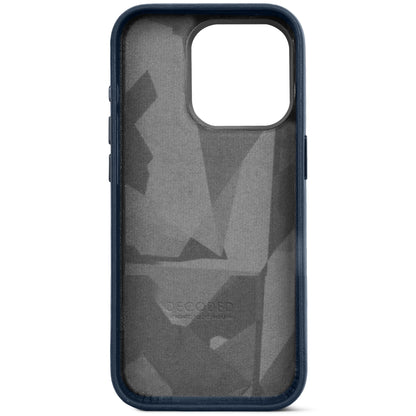 iPhone Leather Case - Navy Blue