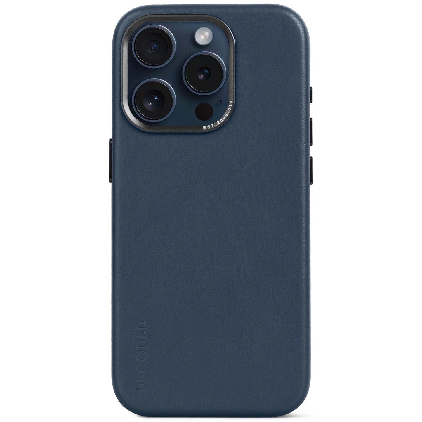 iPhone Leather Case - Navy Blue