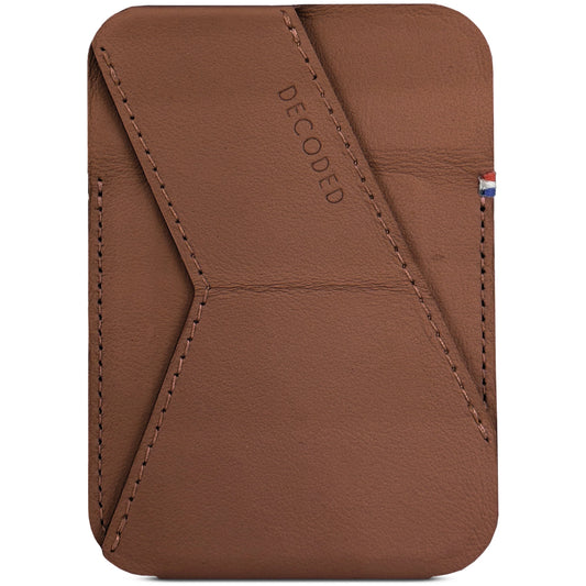 Leather MagSafe Wallet - Brown