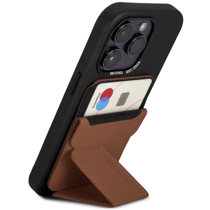 Leather MagSafe Wallet - Brown