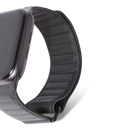 Apple Watch Leather Band - Black