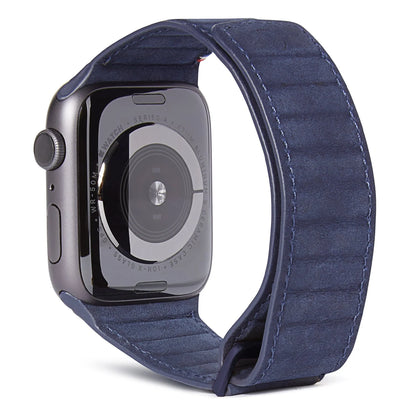 Apple Watch Leather Band - Blue